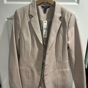 Long Tall Sally Women's Blazer - Cream